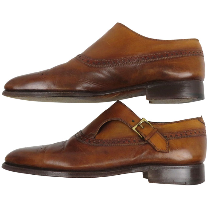Berluti  
Medallion Patina 902  
Monk Strap Leather Shoes