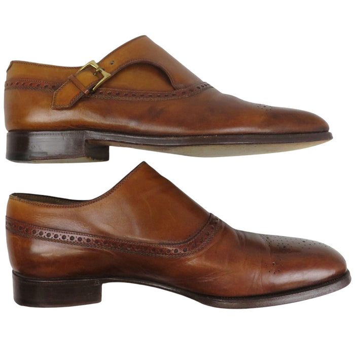 Berluti  
Medallion Patina 902  
Monk Strap Leather Shoes