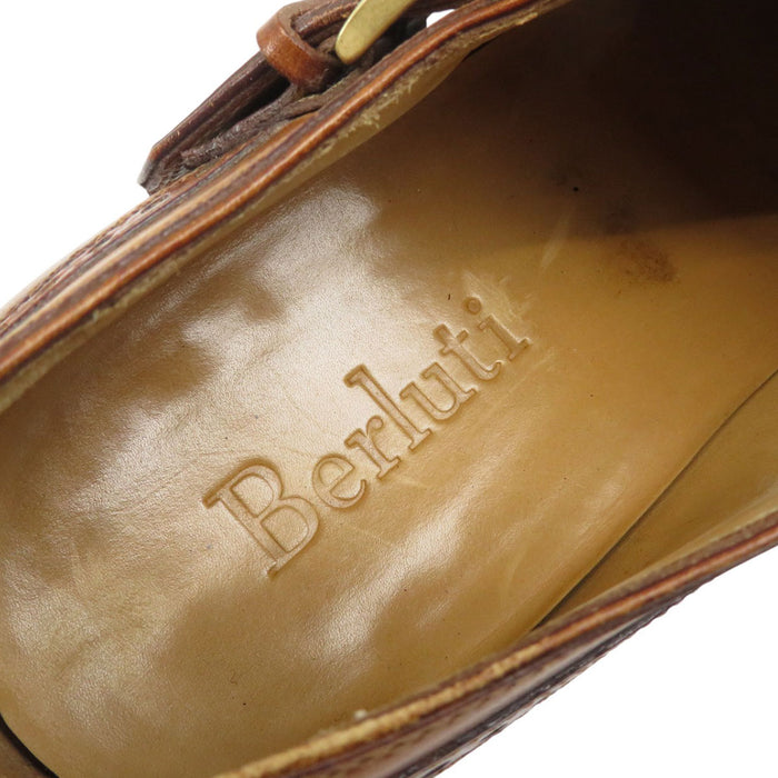 Berluti  
Medallion Patina 902  
Monk Strap Leather Shoes