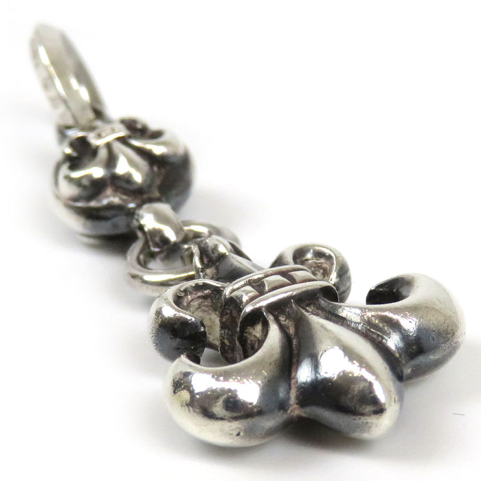 CHROME HEARTS 
CH 1BALL BS FLEUR シルバー 1998年刻印 
1ボール BSフレア チャーム