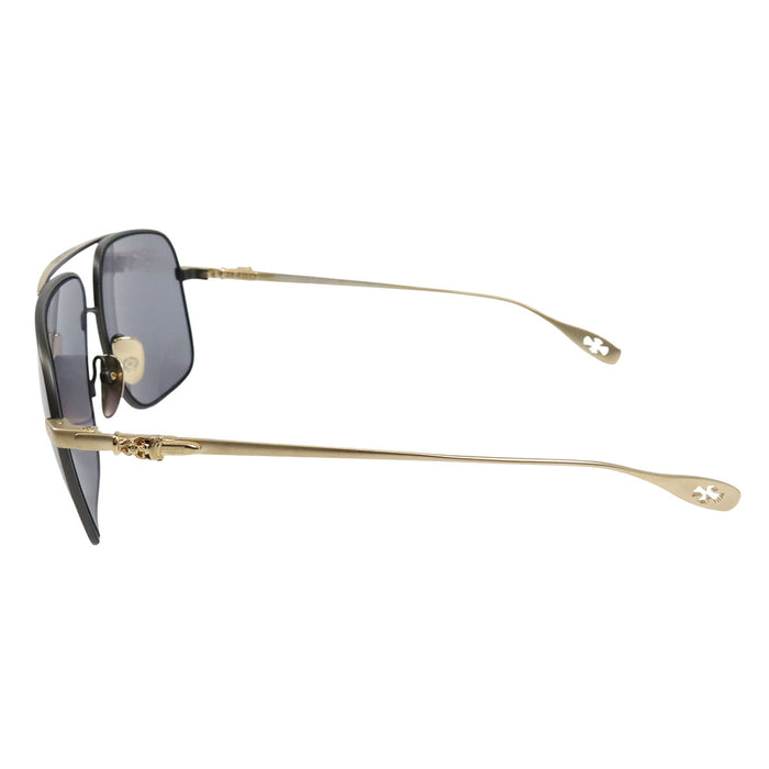 CHROME HEARTS  
Stains 7 CH Eyewear Cross Emblem  
Stains VII Dagger Temple Sunglasses