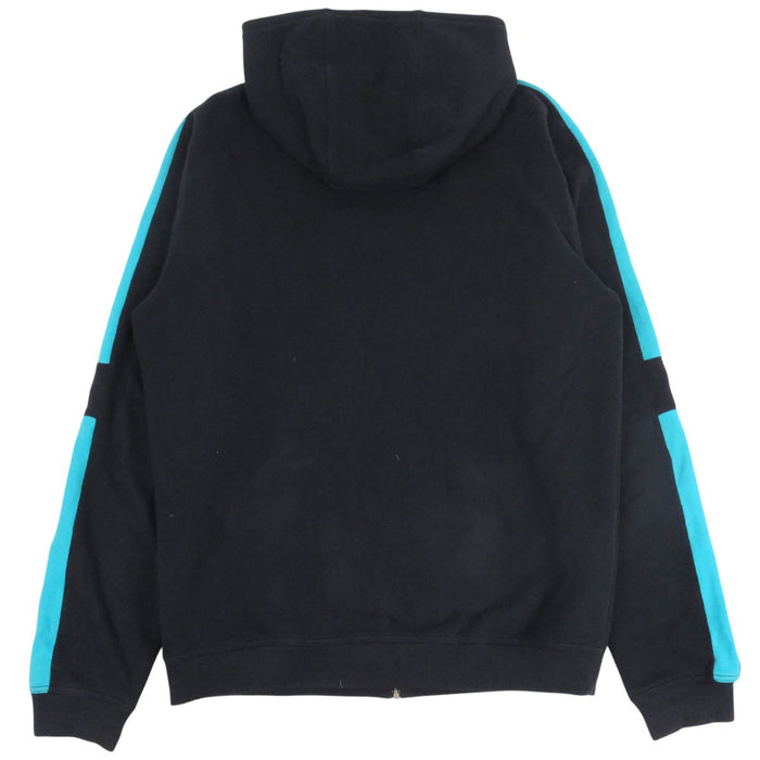 HERMES 
サイドライン スウェット 裏起毛 コットン 
ジップアップ フーディ