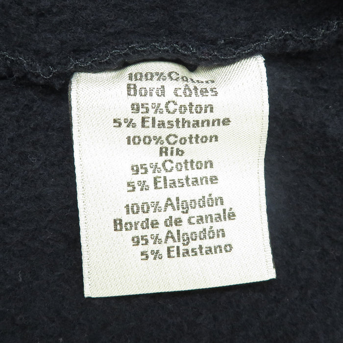 HERMES 
サイドライン スウェット 裏起毛 コットン 
ジップアップ フーディ