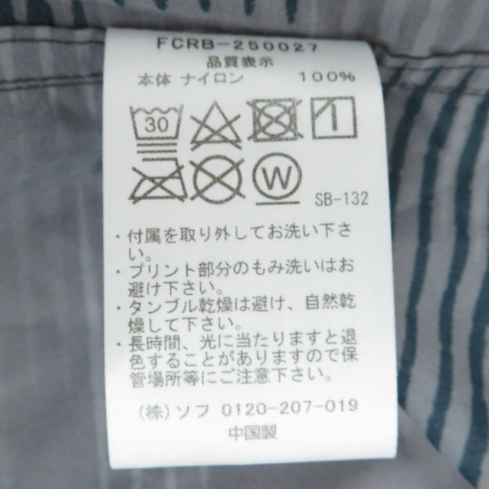 SOPH.  
25年 SOPH. F.C.R.B. 拉链连帽  
速写迷彩 尼龙夹克  
F.C.Real Bristol