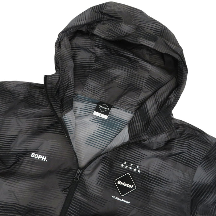 SOPH.  
25年 SOPH. F.C.R.B. 拉链连帽  
速写迷彩 尼龙夹克  
F.C.Real Bristol