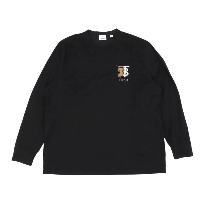 BURBERRY 
コットン 
TB ロゴ 刺繍 ロングスリーブ Tシャツ