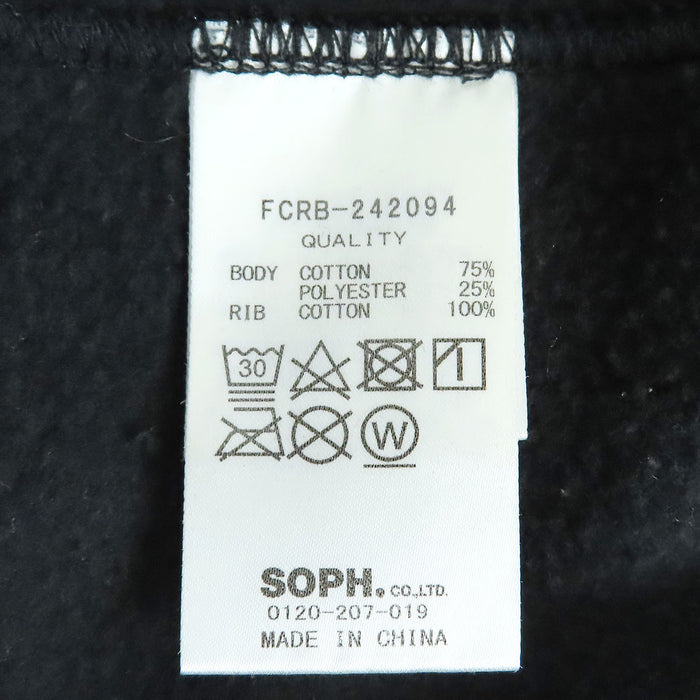 SOPH. F.C.R.B. BLURRED LOGO スウェット 24年製 
ブラード ロゴ トレーナー 
エフシーレアルブリストル