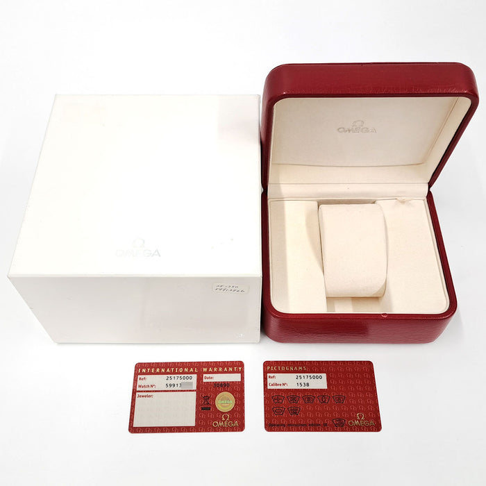 OMEGA 
シーマスター アクアテラ 
箱ギャラ付