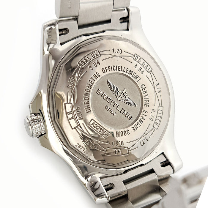 百年灵 
复仇者II GMT 日本限量 蓝色贝壳 
附保修卡 复仇者2