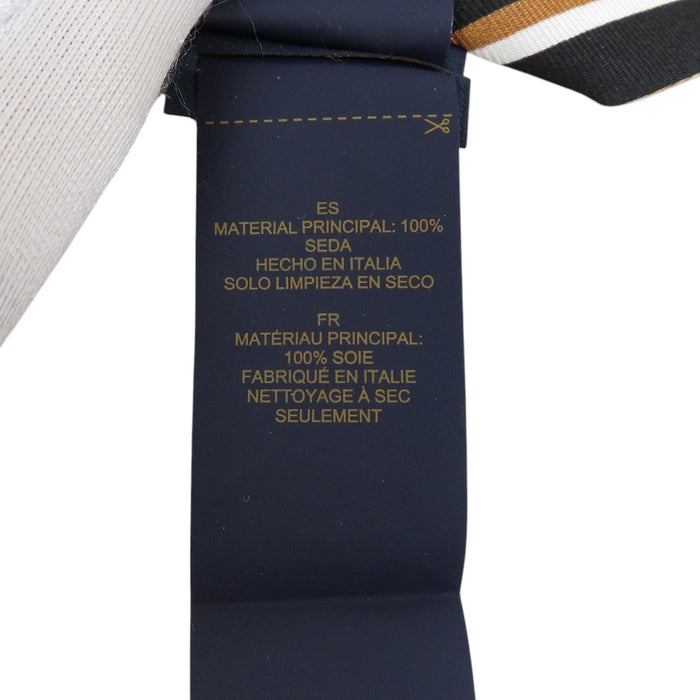 LOUIS VUITTON 
ロゴ チェーン シルク 
BB LV ボウ バンドー 
モノグラム