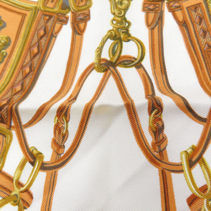 HERMES 
スカーフ プチカレ シルク 
カレ 45 Brides de Gala ブリッド ドゥ ガラ