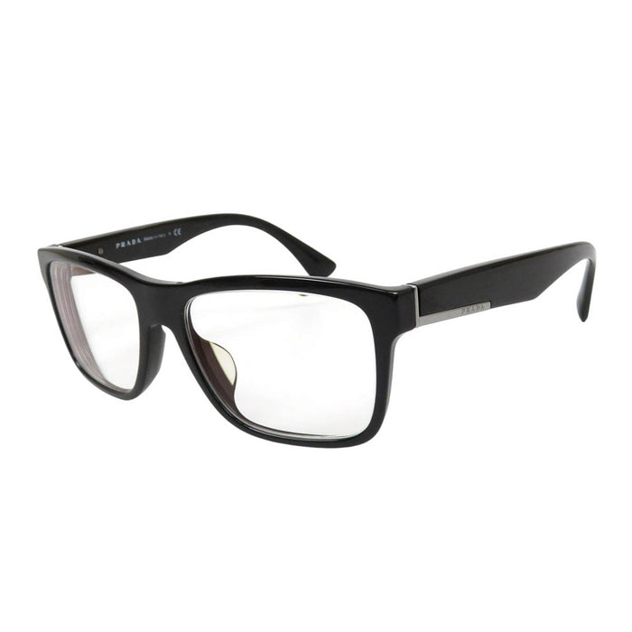 PRADA 
アジアンフィット 度入り 
ロゴ スクエア フレーム アイウェア