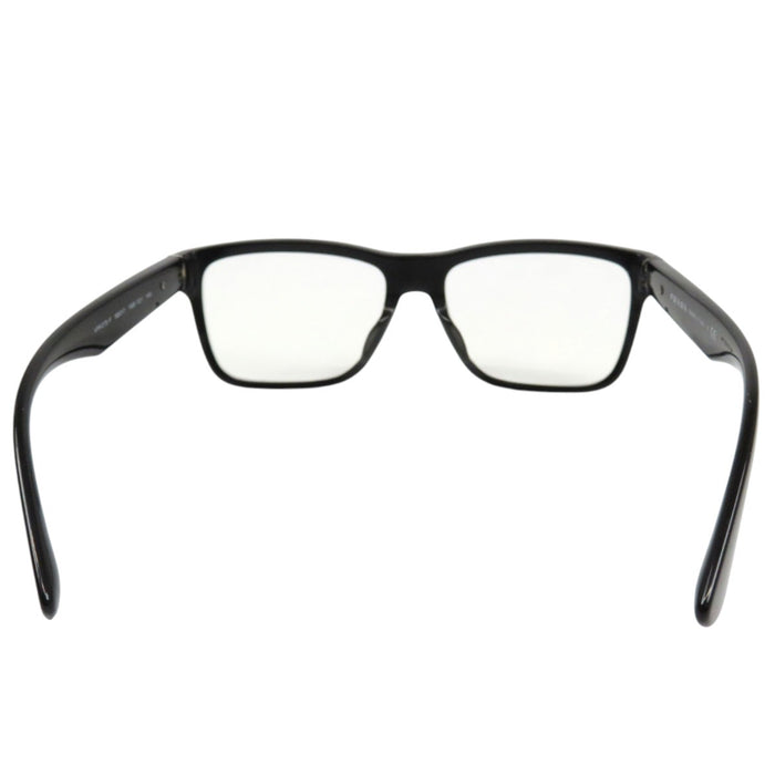 PRADA 
アジアンフィット 度入り 
ロゴ スクエア フレーム アイウェア