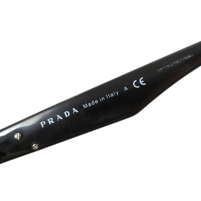 PRADA 
アジアンフィット 度入り 
ロゴ スクエア フレーム アイウェア