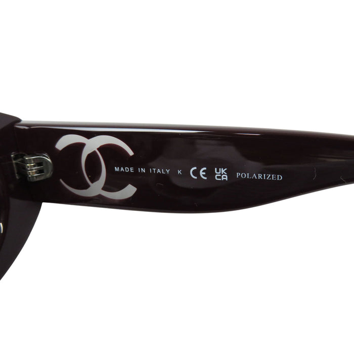 CHANEL 
COCO CC Emblem Eyewear 
Coco Mark Oval-Shaped Sunglasses
