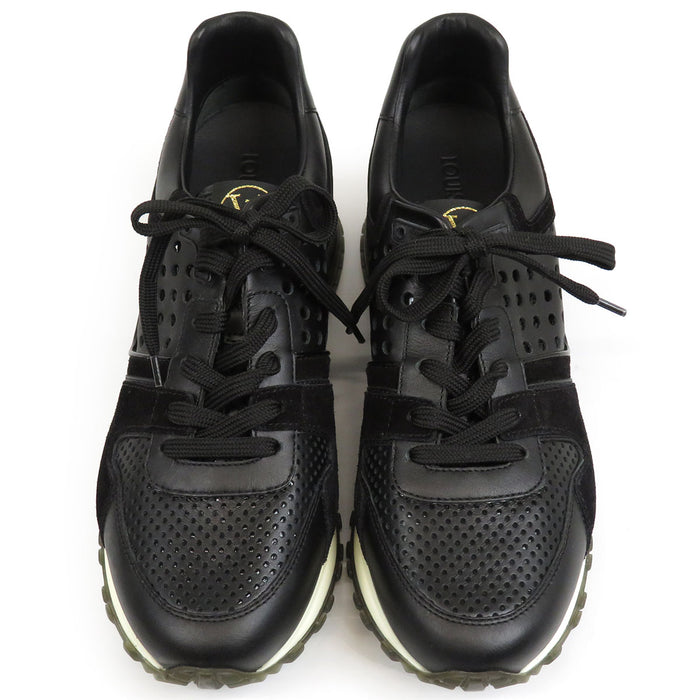 LOUIS VUITTON 
LV cuir daim 
chaussures de sport basses ligne Runaway