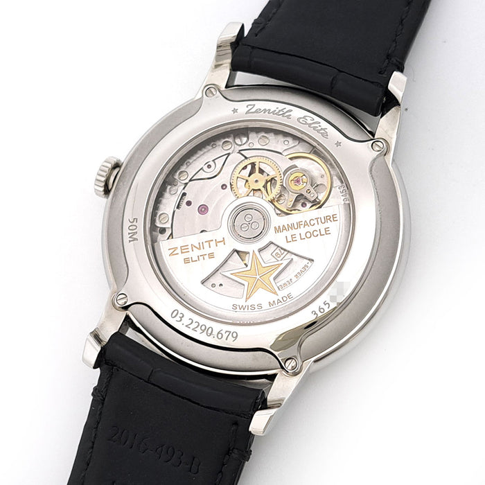 真力時  
精英 經典  
附盒及證書