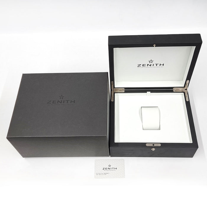 真力時  
精英 經典  
附盒及證書