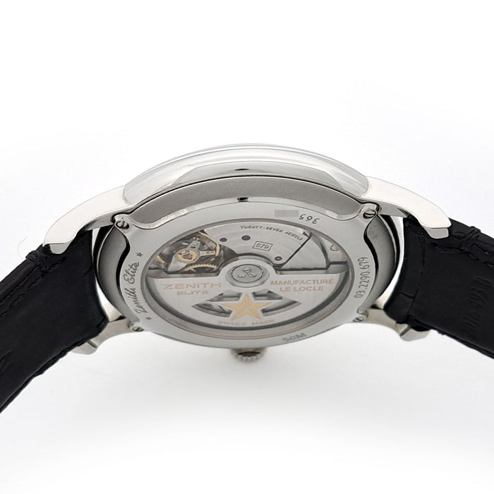 真力時  
精英 經典  
附盒及證書