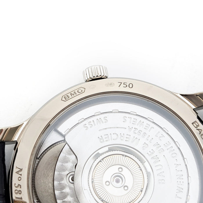 Baume & Mercier 
クラシマ オートマティック ホワイトゴールド