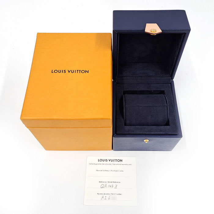 LOUIS VUITTON 
Tambour 
With Box and Warranty Card