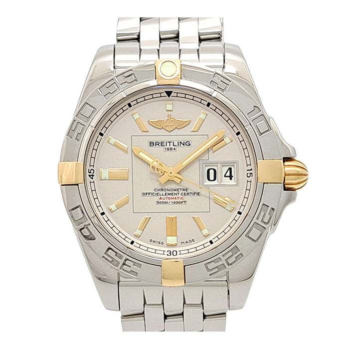 BREITLING 
Pilota del vento Quadrante grande data 
Con scatola e garanzia