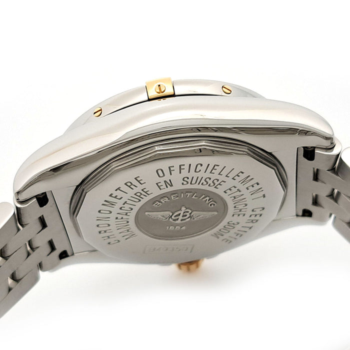 BREITLING 
Pilota del vento Quadrante grande data 
Con scatola e garanzia