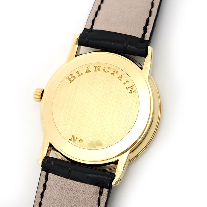 Blancpain 
ヴィルレ ウルトラスリム イエローゴールド 
ギャラ付
