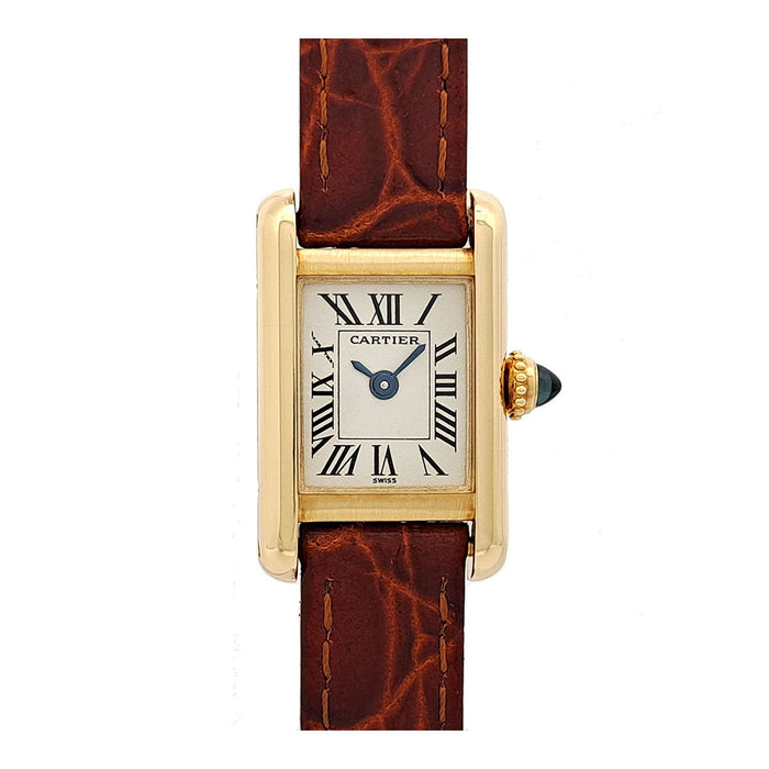 CARTIER  
Montre Tank Mini  
Avec garantie