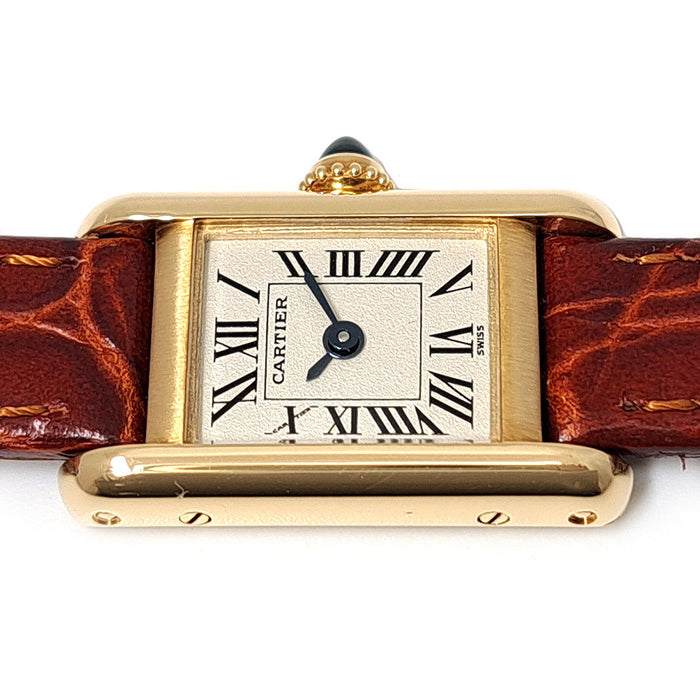 CARTIER  
Montre Tank Mini  
Avec garantie