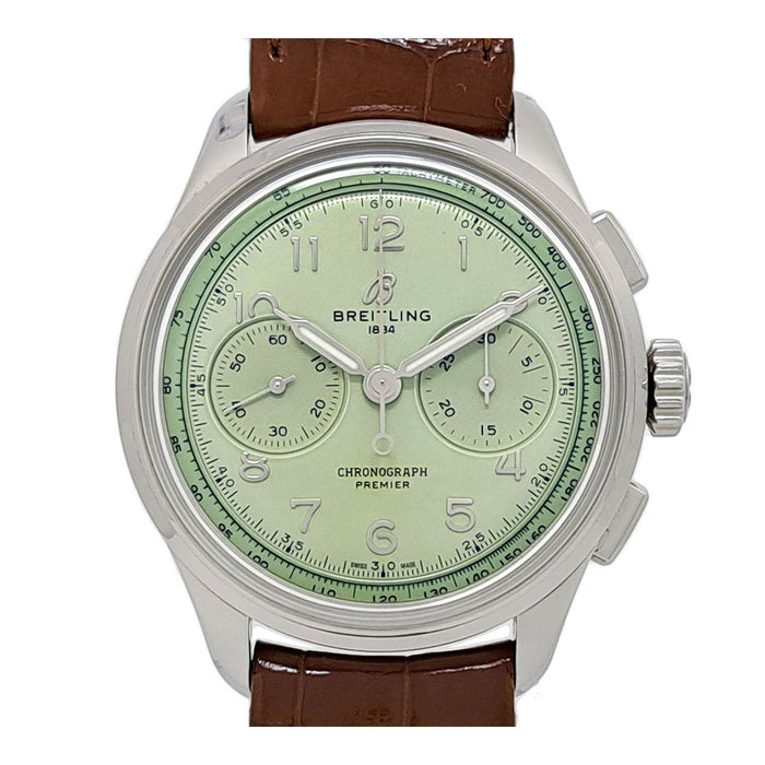 BREITLING  
Premier B09 计时码表 40  
附带盒子和保修卡