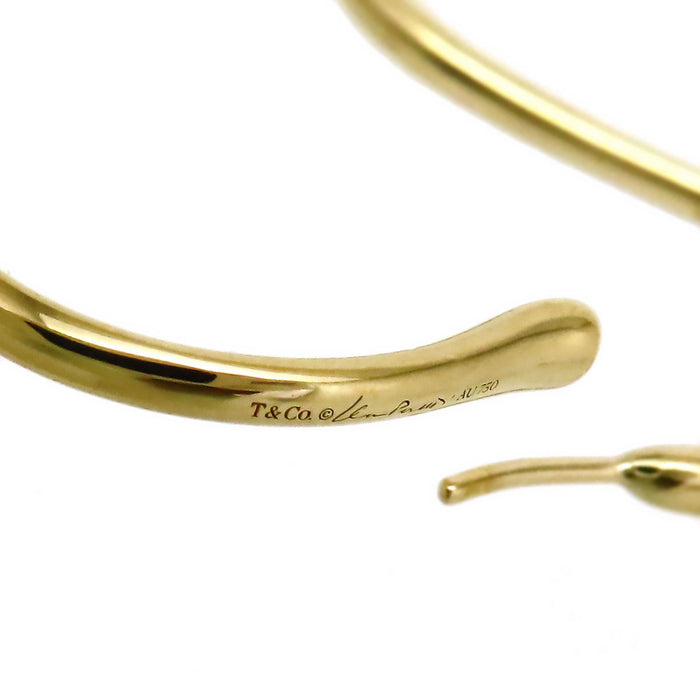 TIFFANY&Co. 
Open Heart Hoop Earrings M