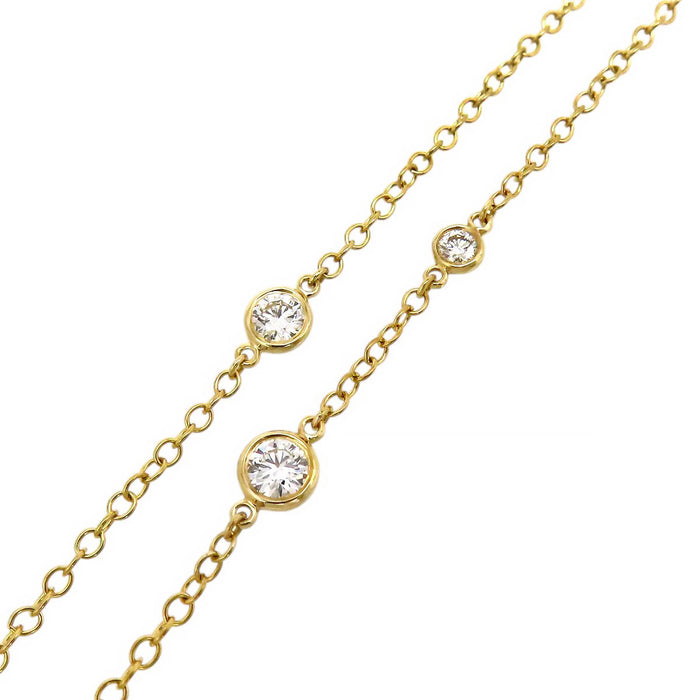 TIFFANY&Co. 
V-shaped Yard Sprinkle Necklace