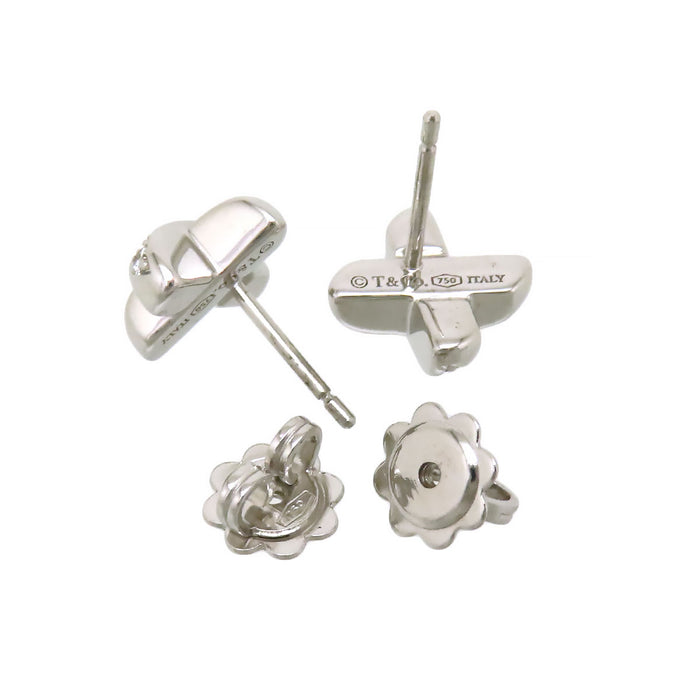TIFFANY&Co. 
Signature Diamond Earrings