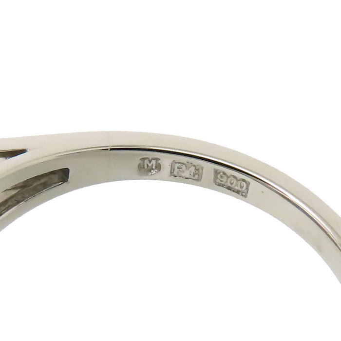 MIKIMOTO  
Untreated Burmese Sapphire Diamond Ring