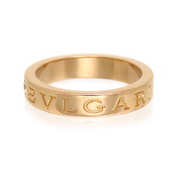 BVLGARI 
ダブルロゴ リング