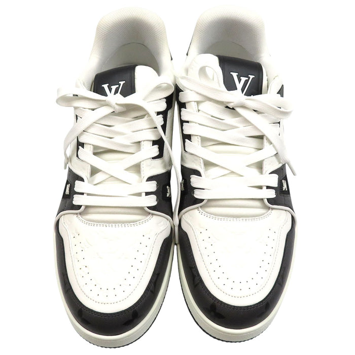LOUIS VUITTON  
Logo all-over pattern leather #54 low-cut  
LV trainer sneakers  
Monogram