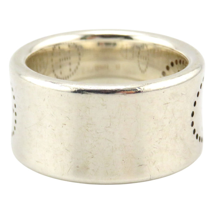 HERMES 
H アッシュ ロゴ シルバー 
エクリプス リュバン リング