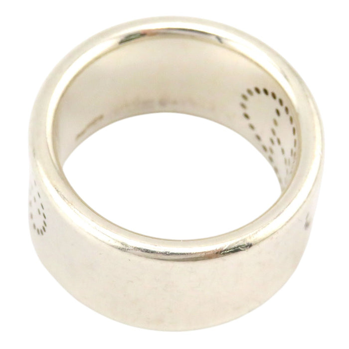 HERMES 
H アッシュ ロゴ シルバー 
エクリプス リュバン リング