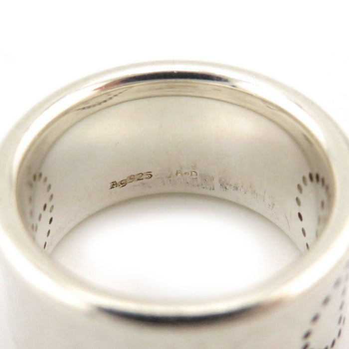 HERMES 
H アッシュ ロゴ シルバー 
エクリプス リュバン リング