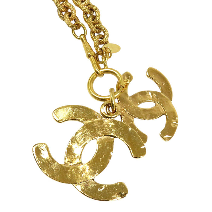 CHANEL 
29 COCO CC ロゴ ヴィンテージ ゴールドカラーメタル 
ココマーク ロング ネックレス CHANEL -Authentic Pre-owned ネックレス by TS Trading Co., Ltd.
