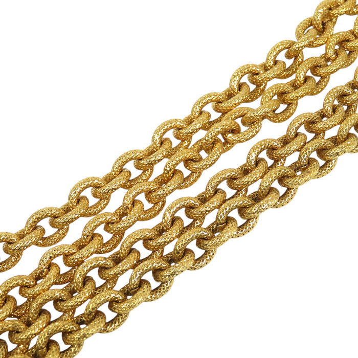 CHANEL 
29 COCO CC ロゴ ヴィンテージ ゴールドカラーメタル 
ココマーク ロング ネックレス CHANEL -Authentic Pre-owned ネックレス by TS Trading Co., Ltd.