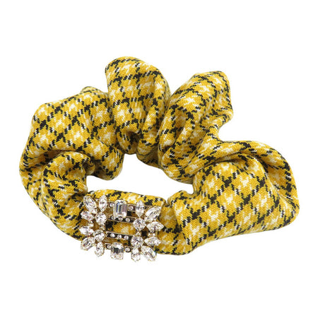 ROGER VIVIER 
チェック柄 
バックル シュシュ ROGER VIVIER -Authentic Pre-owned ヘアアクセサリー by TS Trading Co., Ltd.