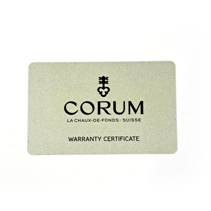 CORUM Admiral's Cup Legend Overhauled With Warranty