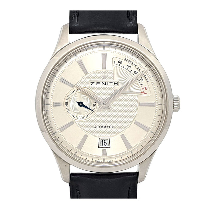 ZENITH 
エリート キャプテン パワーリザーブ Overhauled 
箱ギャラ付