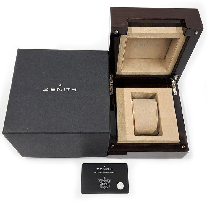 ZENITH 
エリート キャプテン パワーリザーブ Overhauled 
箱ギャラ付