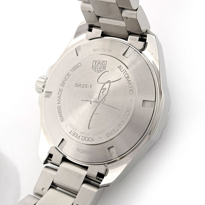 TAG HEUER  
Aquaracer Calibre 5 300M 香川真司限量款  
附盒及保卡