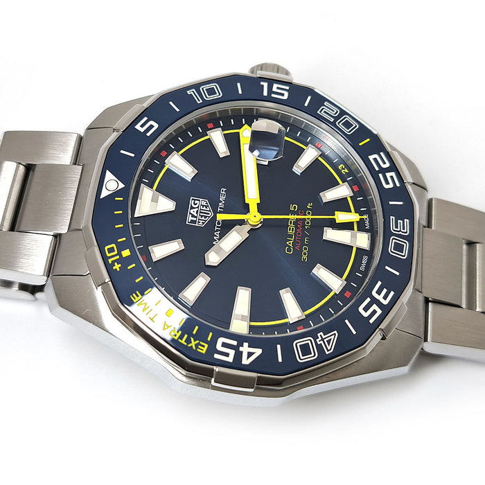 TAG HEUER  
Aquaracer Calibre 5 300M 香川真司限量款  
附盒及保卡