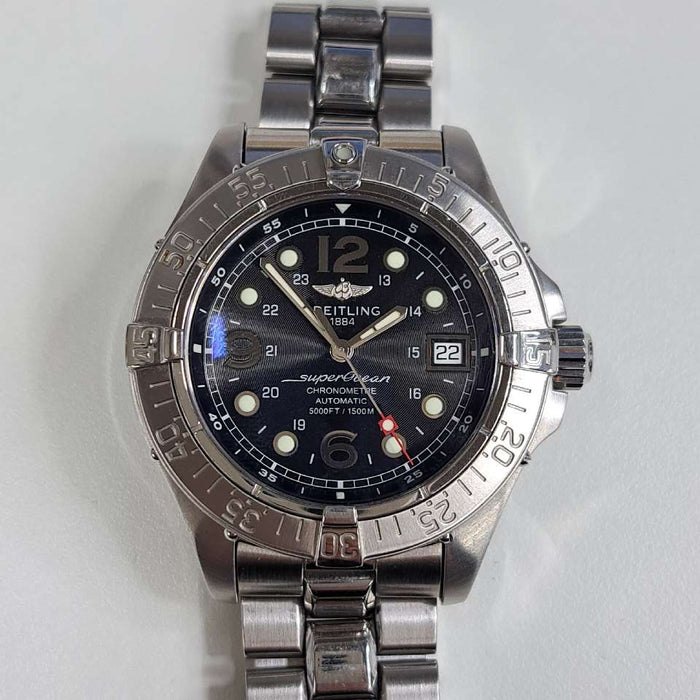 【WHOLESALES】
BREITLING 
A180B18PFA 
ギャランティ　クロノメーター証