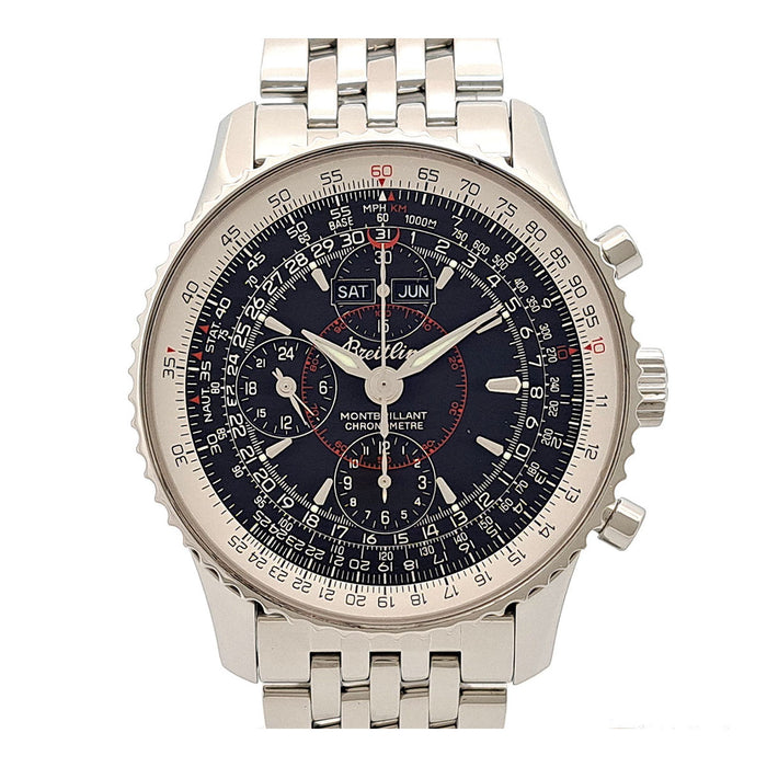 BREITLING 
Navitimer Montbrillant Datora 
With box and guarantee